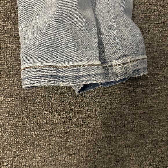 Vigoss Jagger Boot Cut Jeans Large Pockets Size 18 Light Wash - Picture 4 of 6